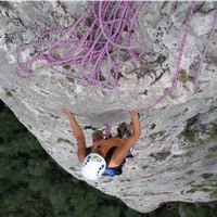 video escalade millau