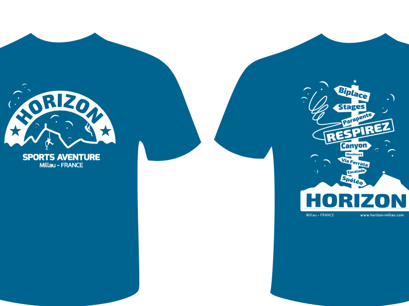 teeshirt horizon