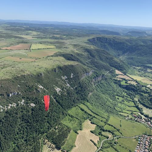site de vol de brunas millau